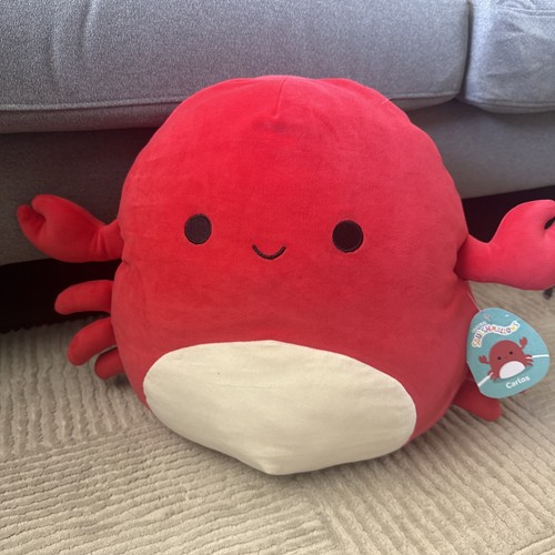 Squishmallow carlos red crab - squishmallow,